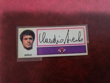 Figurina Calciatori Panini 1971-72 - Fuori Raccolta - Claudio Merlo - Autografo