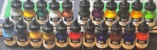 Liquitex Professional Acrylic Ink 1-oz (30ml) Bottles LOT of 22