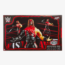 WWE Mattel Ultimate Edition Attitude Era RAW Ring & Kane Figure New Sealed