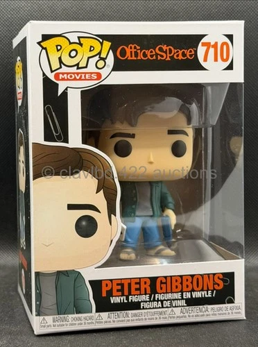 Funko POP!  Office Space: Peter Gibbons - 710 Movies Read! Vinyl Figure