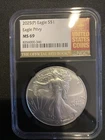 2025 (P) 💥 American Silver Eagle Privy 💥 NGC MS 69 - Official Red Book Label