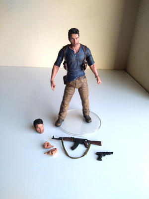 NECA Uncharted 4 A Thief's End Nathan Drake Action Figure Ultimate Rare U.S.SELL