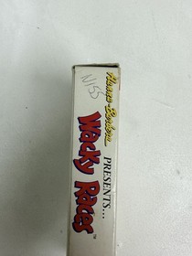 Wacky Races Nintendo NES! CIB! Complete In Box! RARE! Great Shape