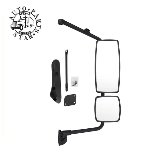 1 Pcs Right Side Chrome Door Mirror For 2002-2018 International 4300 4200