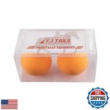 Y.J TAILS Horse Ear Plugs, Equine earplugs, Foam Ball, Block Noise, Soft and 