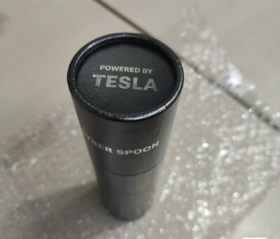 china McDonald's Tesla Life McFlurry Stainless Steel Cyber Spoon