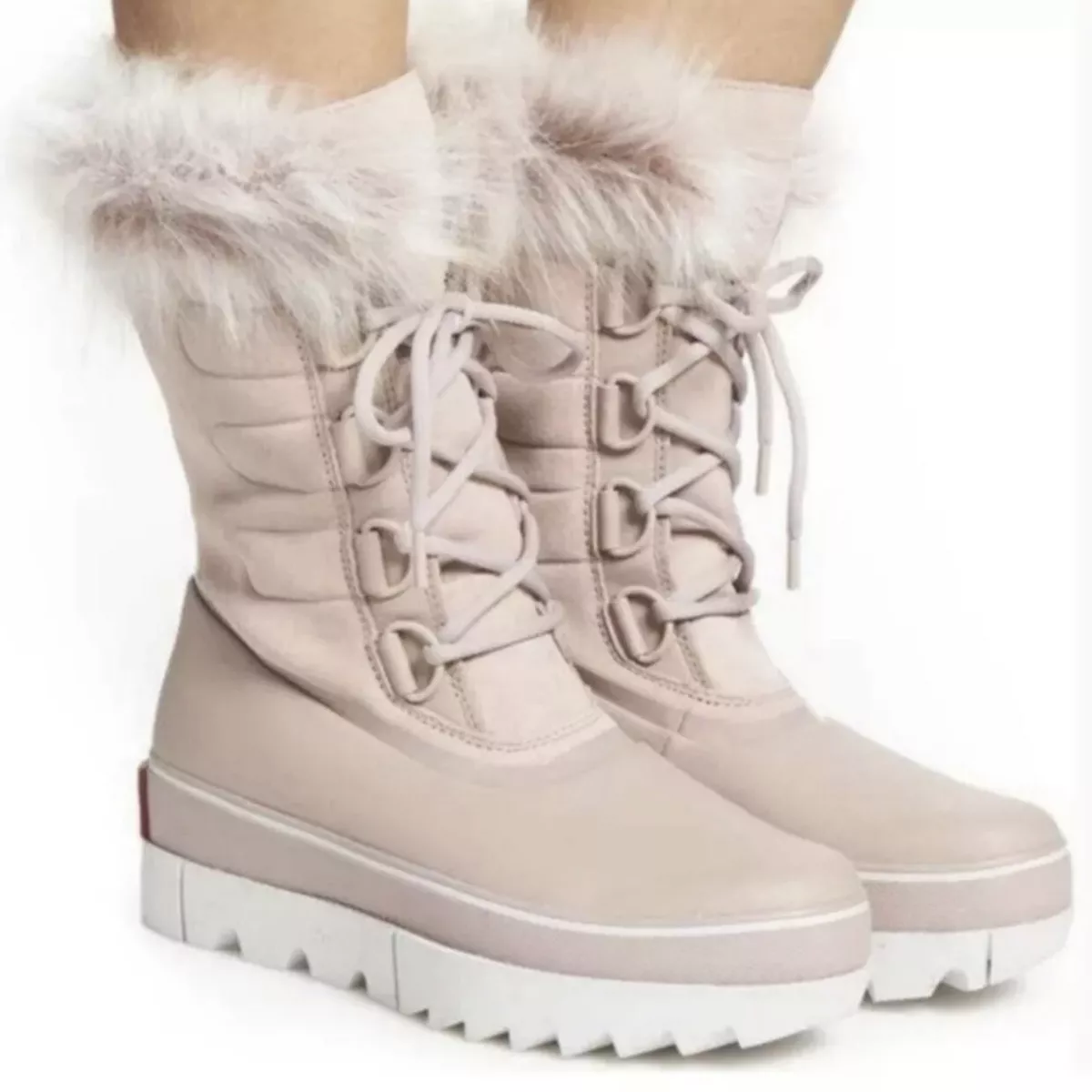 Sorel fur shop wedge