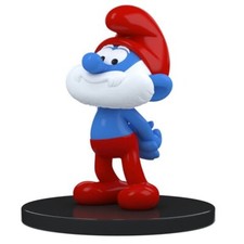 SMURFS - SMURFS - Smurfs Papa Big Smurf Resin Statue Puppy