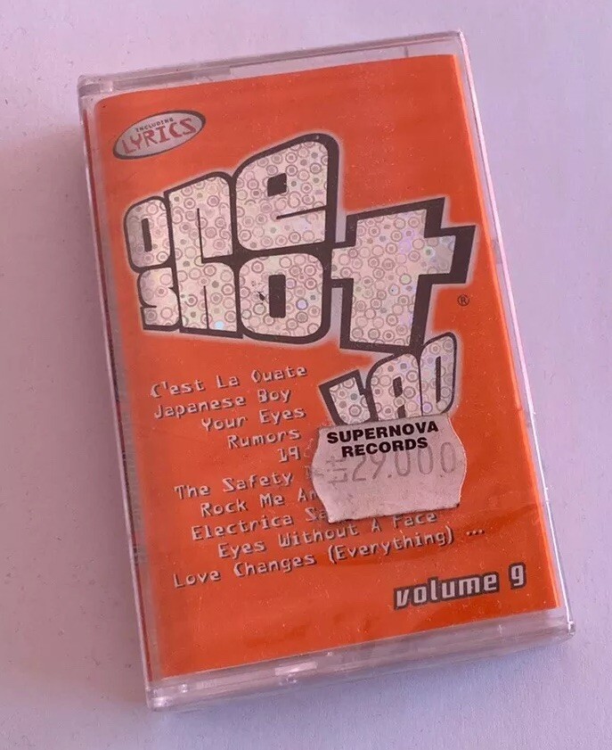 ONESHOT '80 VOLUME 9 RARA MUSICASSETTA FUORI CATALOGO - SIGILLATA