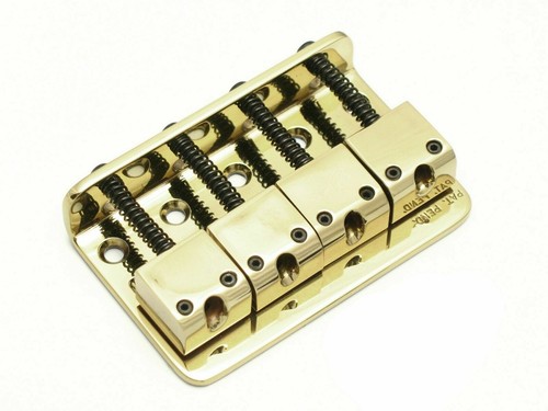  Kahler® Brass Bass Bridge - Genuine Kahler® Parts - Picture 1 of 1