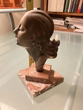 Art Deco Statue Woman