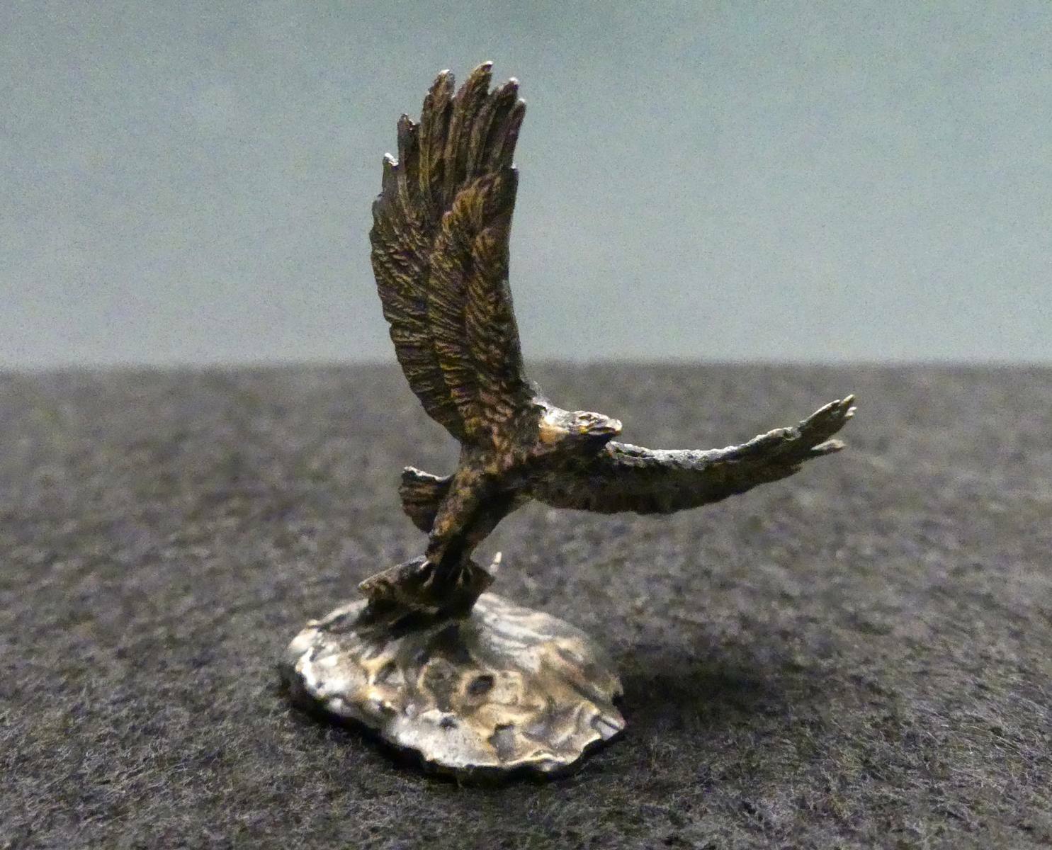 OLSZEWSKI GOEBEL MINIATURES AMERICANA COLLECTION LOT OF 3 BRONZE