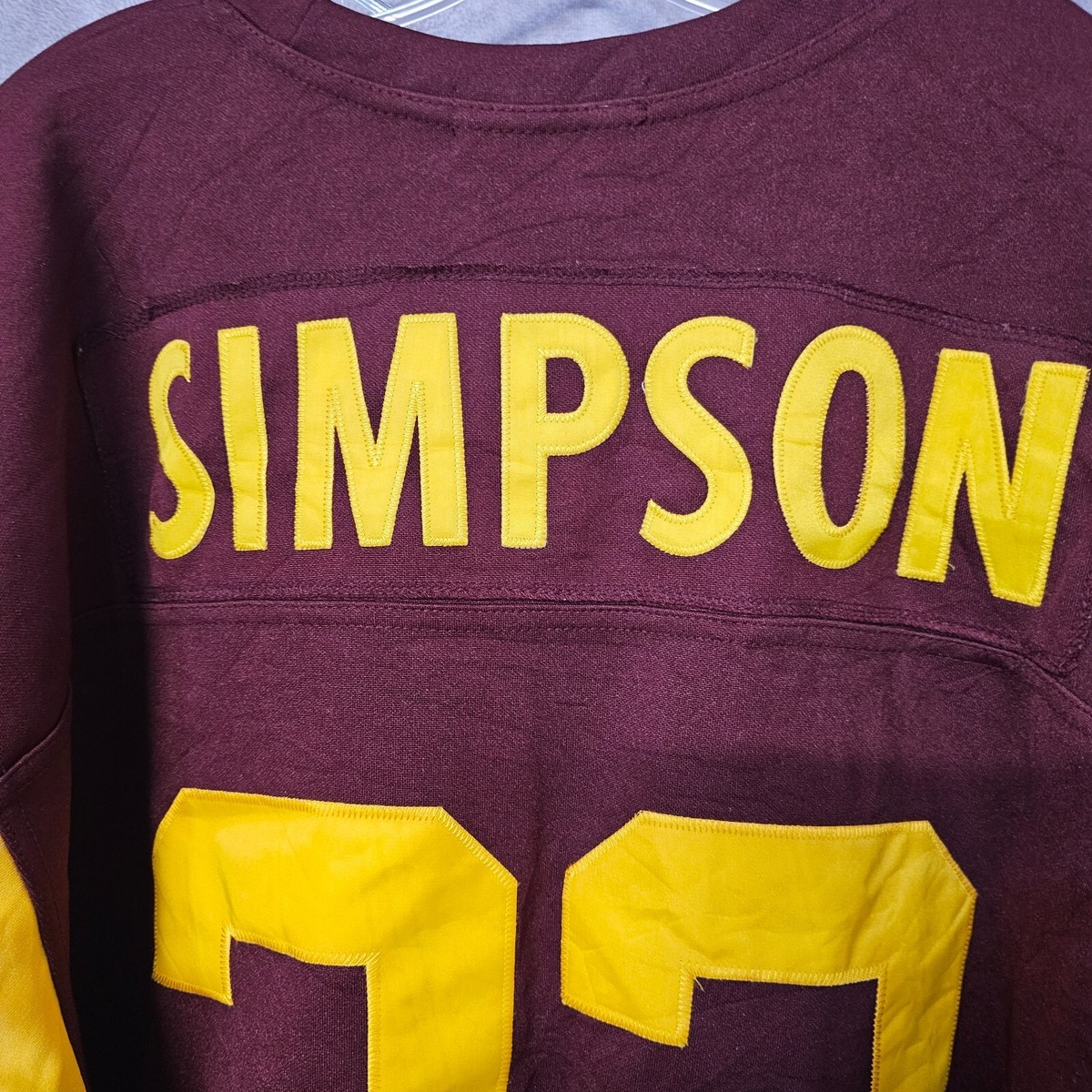 Mitchell & Ness O.J. Simpson シャツ Vintage Mitchell Ness O.J. Simpson 32 Buffalo Bills Long