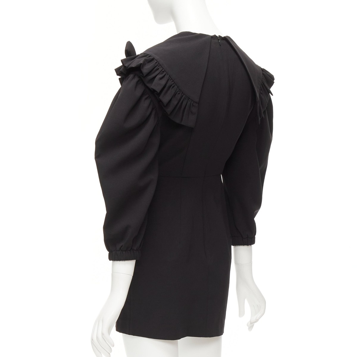 【新品タグ付き】OHGA PUFF TUNIC black パフチュニック Plus Tiered Puff Sleeve Smock Dress | boohoo