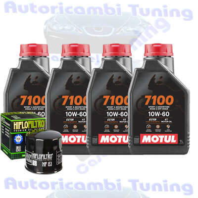 Motul 7100 10W60 Ölwechselset Für Ducati 1200 Multistrada Pikes 2012>2017