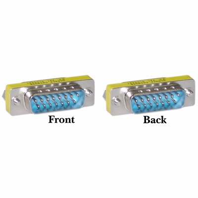 Apple/Mac Mini Gender Changer, DB15 Male to DB15 Male 31D2-02100
