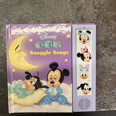 Disney Baby Snuggle Songs Little Play-A-Song by Kristan Nordine Hardback 1995