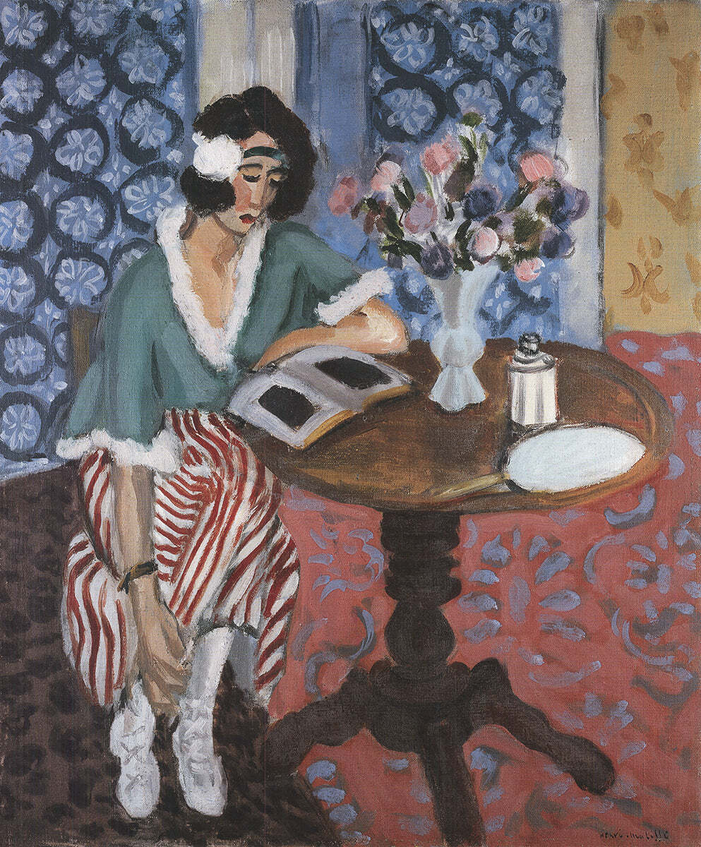 HENRI MATISSE Reading Girl at the Desk 23