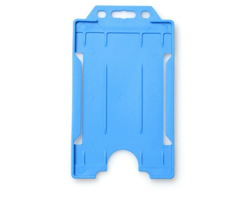 Single Sided Plastic Rigid ID Card Badge Holder - Choose Your Colour - Free P&P - Picture 17 of 46