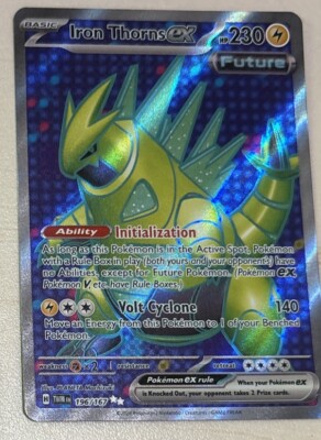 Iron Thorns EX 196/167 Twilight Masquerade Full Art Ultra Rare