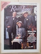 Radio Times/1986/Wendy Hiller/Patrick Malahide/Gerald Scarfe/Doctor Who picture/