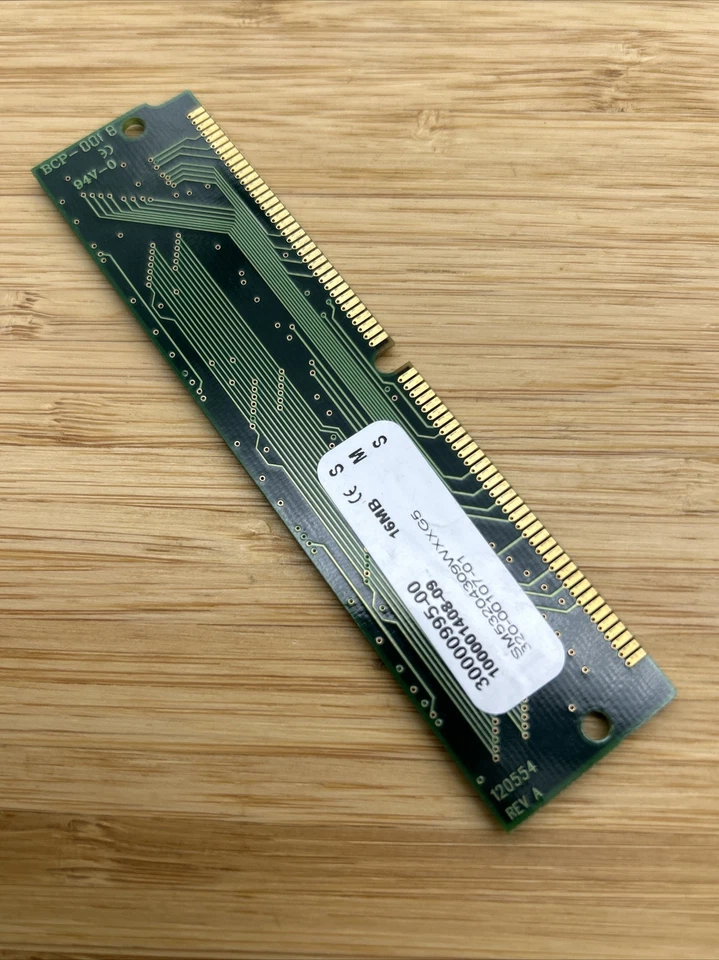 EDO Mac PC 16MB Flat Low Profile Memory RAM SIMM 72Pin 60ns Macintosh Deep Notch - Image 2 of 4