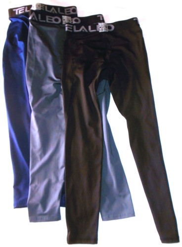 Telaleo Boys Compression Leggings Pants, Size M, Set of 3 - Picture 4 of 4