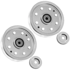 Caltric 112-0314 112-6277 Idler Pulley For Toro LX426 LX500 LX468 LX466 LX420