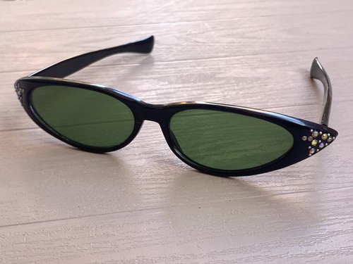 Linda Farrow vintage cat eye sunglasses model Papillon. Stupendous 80s - Picture 3 of 8