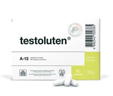 TESTOLUTEN ' 'TESTES '' NATURAL PEPTIDES COMPLEX A-13, 60 Cap, FREE Shipping