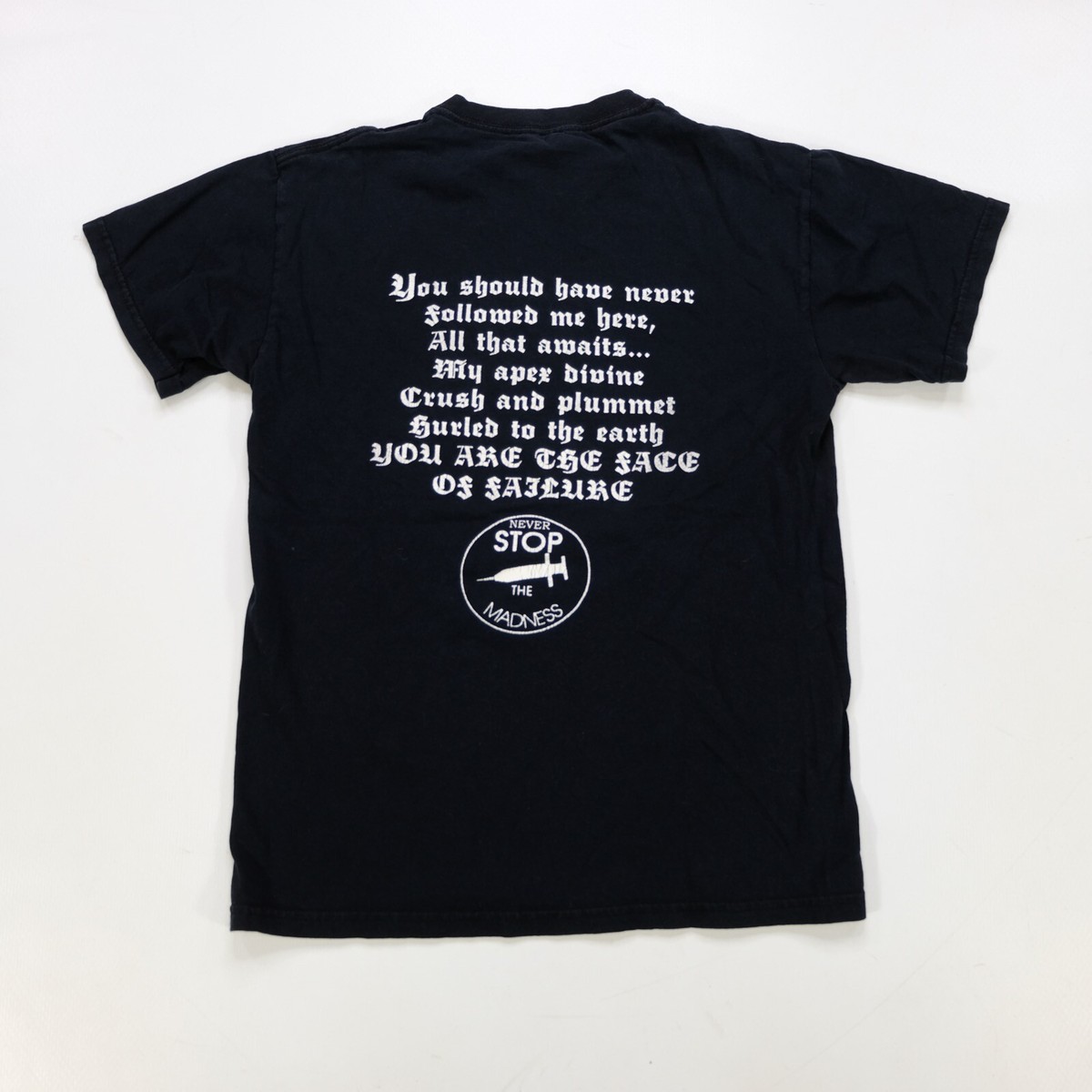 Rare Vintage Nachtmystium Never Stop The Madness 2007 Tour T Shirt