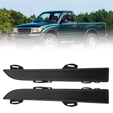 Black Lower Headlight Trim Filler Molding Trim Panel For Toyota Tacoma 2001-2004
