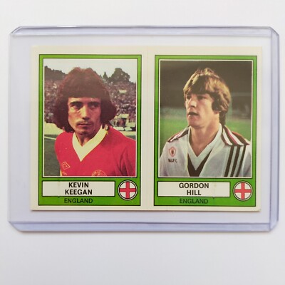 KEVIN KEEGAN ! GORDON HILL ENGLAND Panini Euro Football 1978 EUR 49,99 - FR
