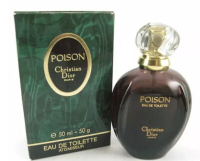 Vintage Poison 50 ML EDT Spray. Sealed 