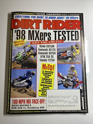 Dirt Rider Magazine - November 1997 - 98 Two Stroke Test Issue