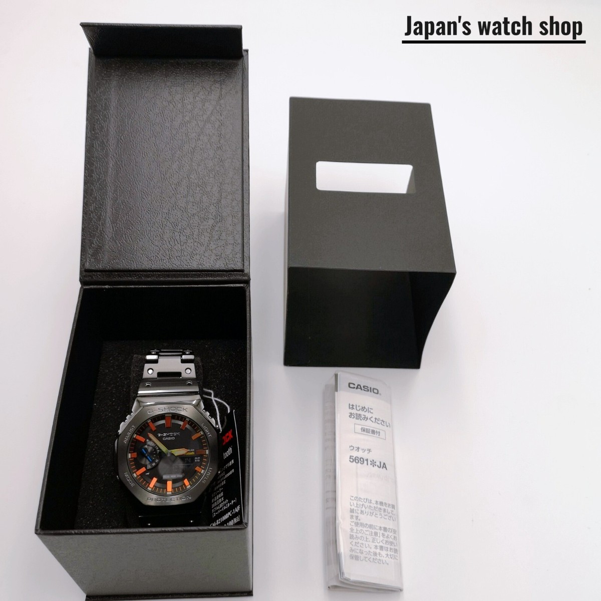 CASIO G-SHOCK GM-B2100BPC-1AJF Black Metal Rainbow Black Men's