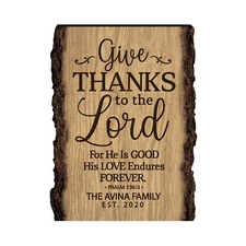 Custom Home & Family Inspiring 12" Barky Wall Décor Housewarming Gift Ideas