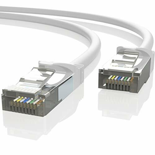 Mr. Tronic 30m Cavo di Rete Ethernet | CAT7, SFTP, CCA, RJ45 | (30 Metri, (Q5e)