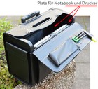 ELEGANTER KOFFER PILOTENKOFFER TROLLEY ROLLEN F. NOTEBOOK BIS 37cm DRUCKER KD1