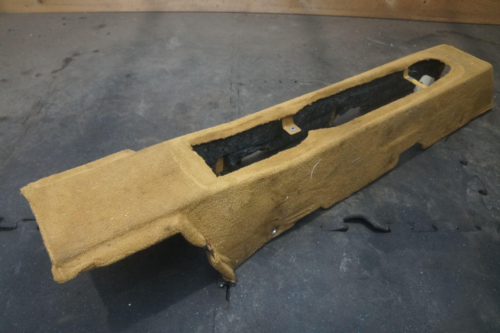 Center Console Lower Tunnel Carpet Trim Base OEM Ferrari 360 Spider Modena 2005