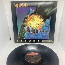 DEF LEPPARD "Pyromania" LP 1983 Club Edition 56 Mercury Records VG 