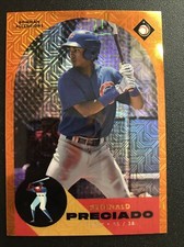 2022 Bowman Chrome Ascensions Reginald Preciado Orange Mojo Refractor 1/25 Cubs