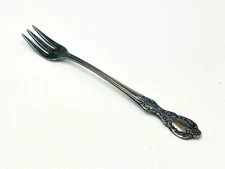 Vintage Wm Rogers Mfg Co Original Rogers Cocktail Pickle Fork Extra Plate