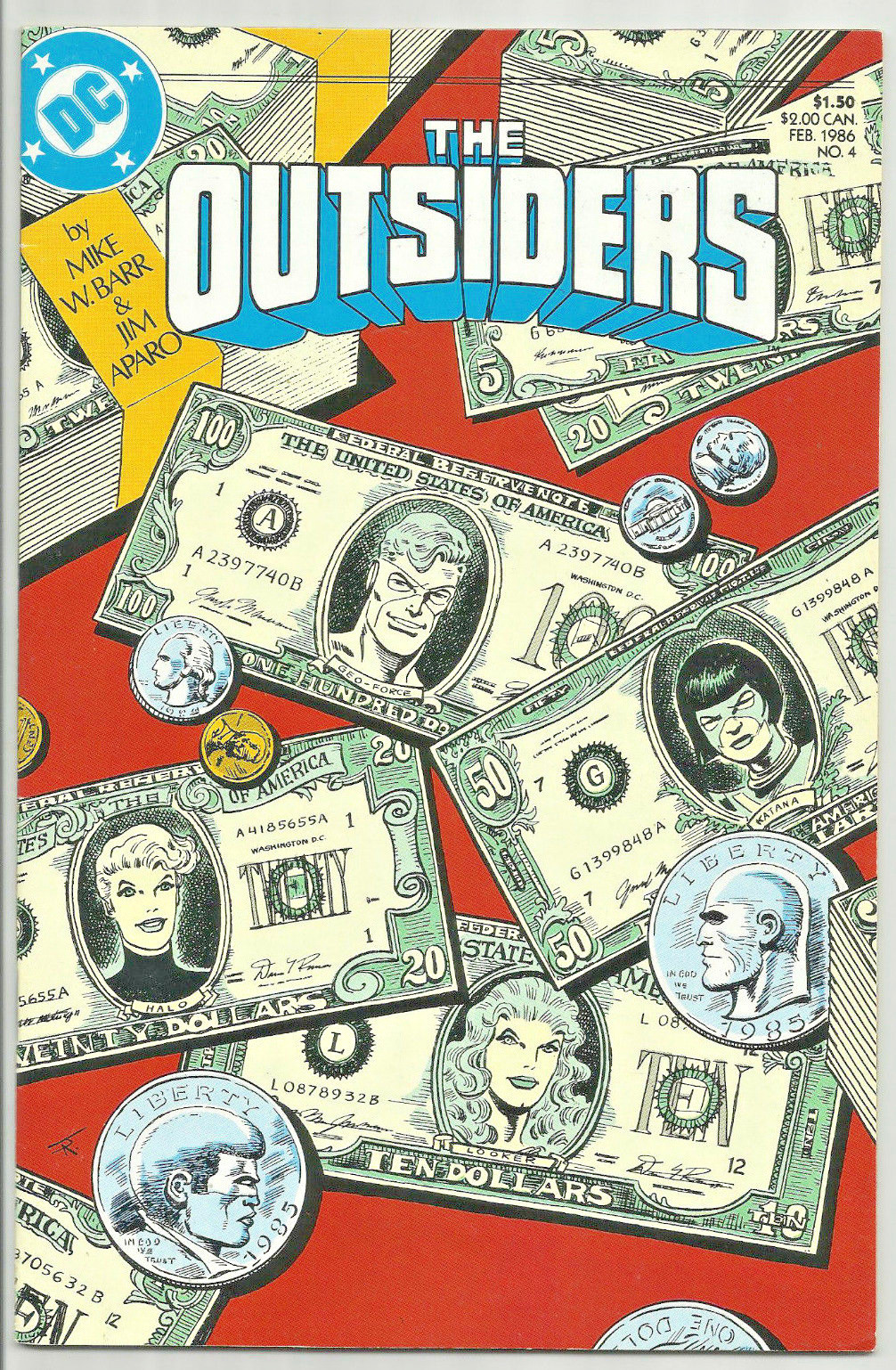 The Outsiders # 4 1986 DC VG/Fine " | eBay