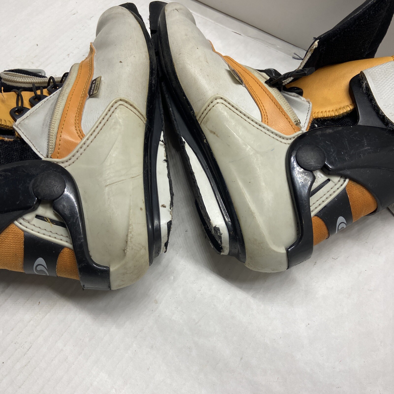 Stivali da sci da skate da donna Orange Salomon Vitane 8 CL taglia 7