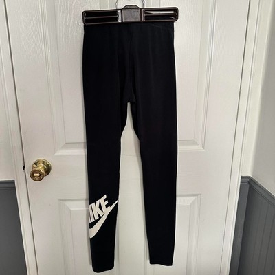 Nike Womens Sportswear Mid-Rise Swoosh Leggings in Black, Diff.Sizes, CZ8530-010