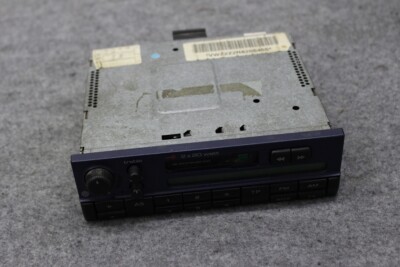 Genuine VW Beta 4 Golf 3 Car Stereo with Code Radio 1H0035152A Cassette Radio Blue