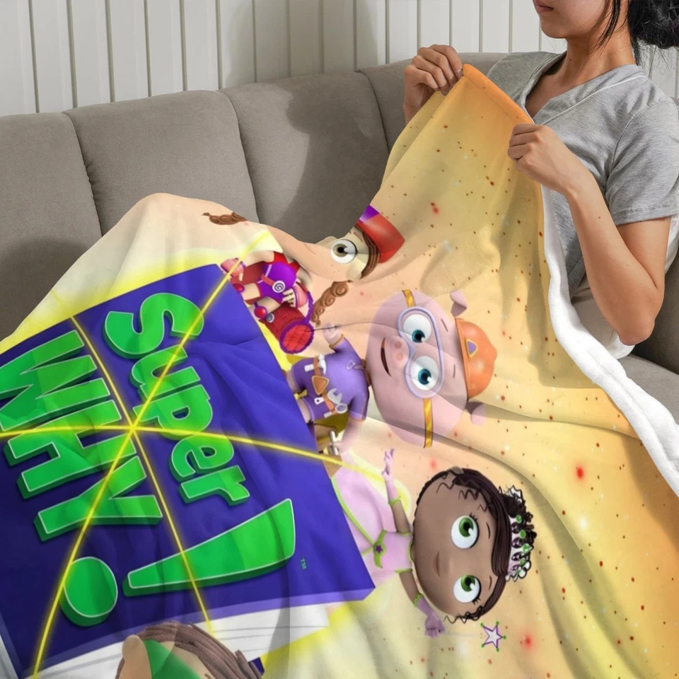 Super Soft Flannel Justin Time Throw Blanket for Bed Sofa All Season Gifts - Image 3 of 4