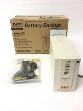 NEW APC Back-UPS CS350 BK350 6 Outlets Uninterruptible Power Supply,No Batt,QTY