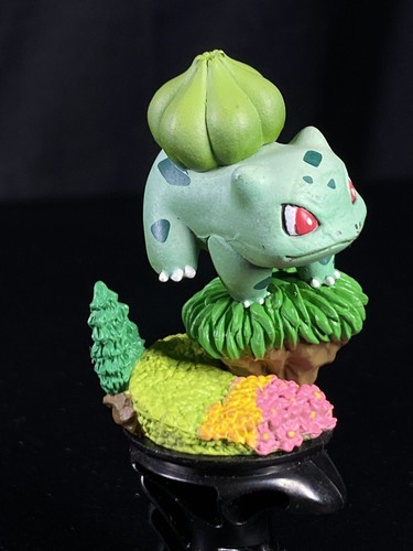 Bulbasaur Modellino Scacchi Vintage Pokemon Tomy Kaiyodo 2004 - Foto 3 di 6